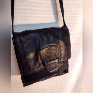 Partners‎ black leather crossbody